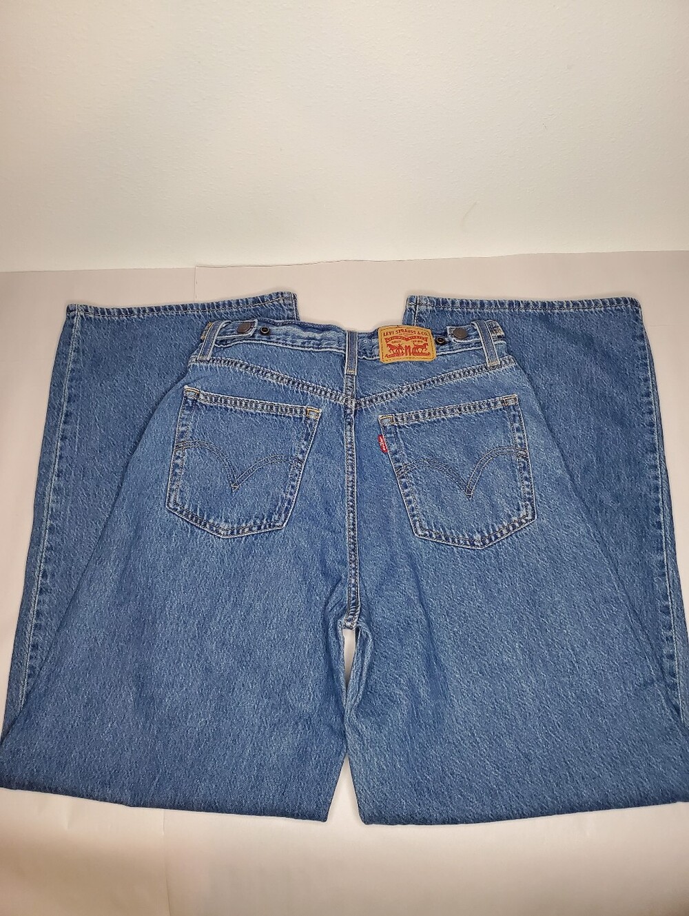 Levi's Cinch Baggy Lightweight Women's Jeans Size 27 - Picture 4 of 13